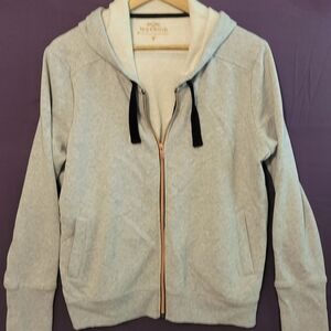 Women's Gray Warrior By Danika Patrick Zip-Up Hoodie. Size XL
